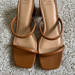 A new day brown heels